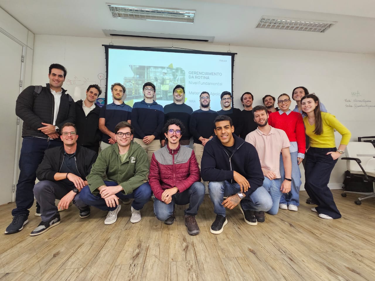 Registro de treinamento Consultor Raiz